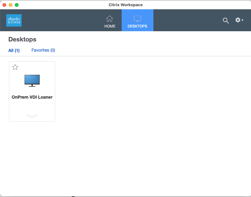 Citrix Workspace app with instance